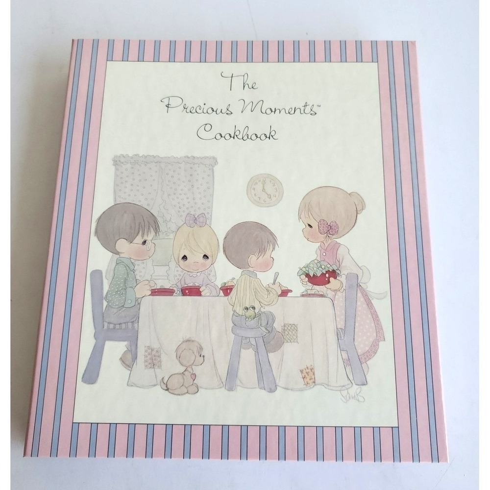 1988 The Precious Moments Cookbook Enesco 200 Recipes Sam Butcher Willie Cushman